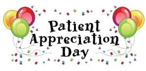 You're Invited To Patient Appreciation Day; April 16